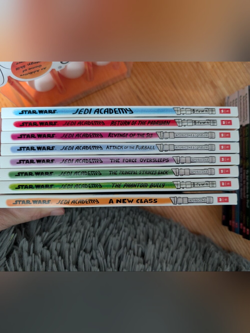 Kids Jedi Academy Books - Like New